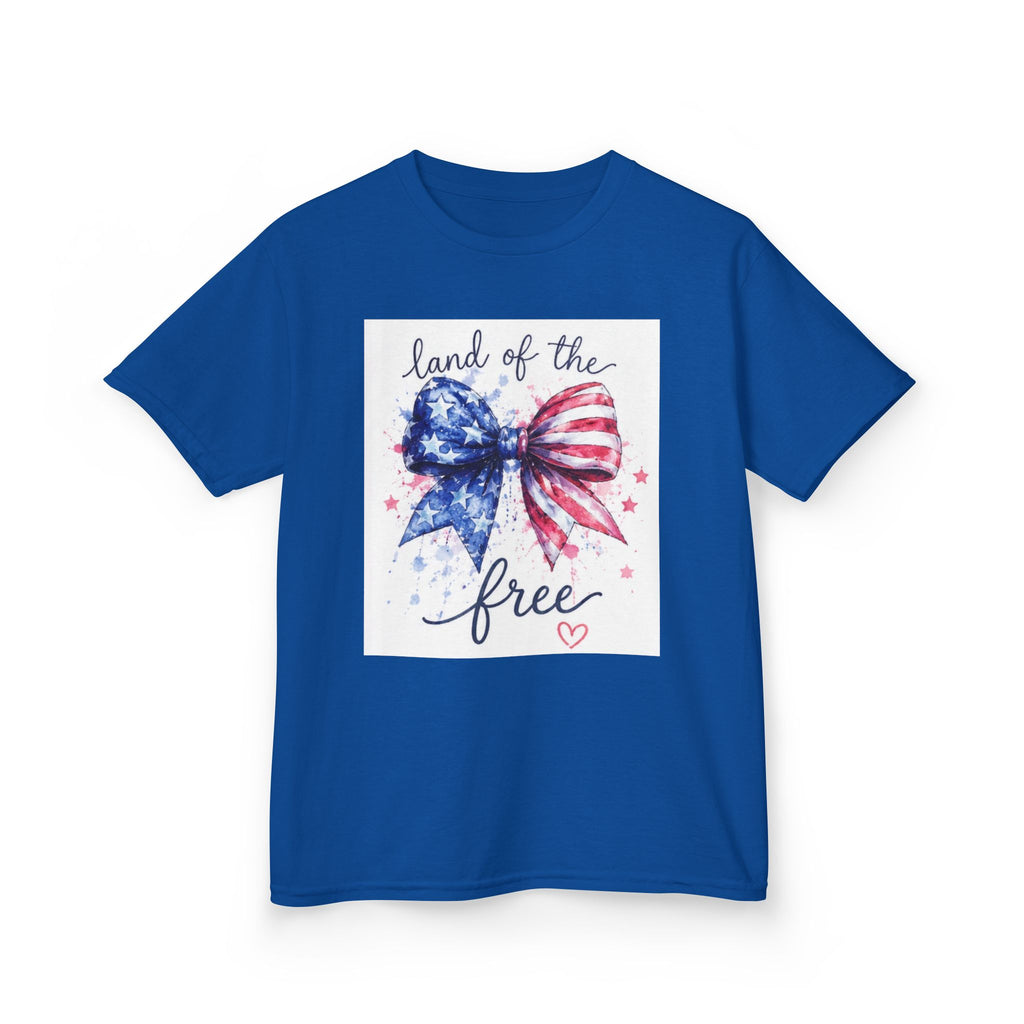Land of the Free Youth Tee 4’th of July