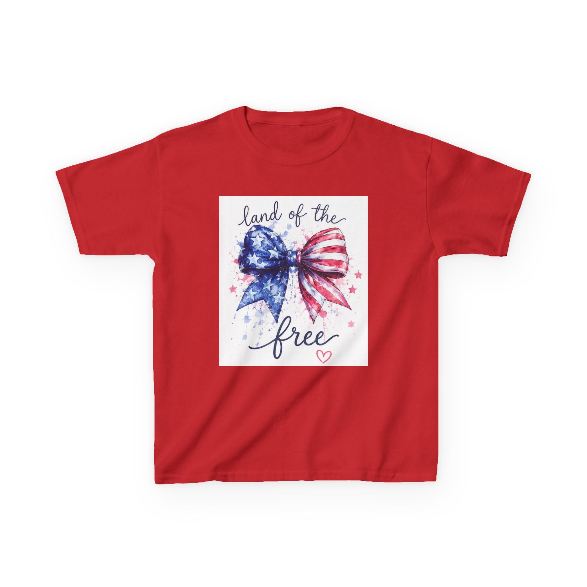 Land of the Free Youth Tee 4’th of July