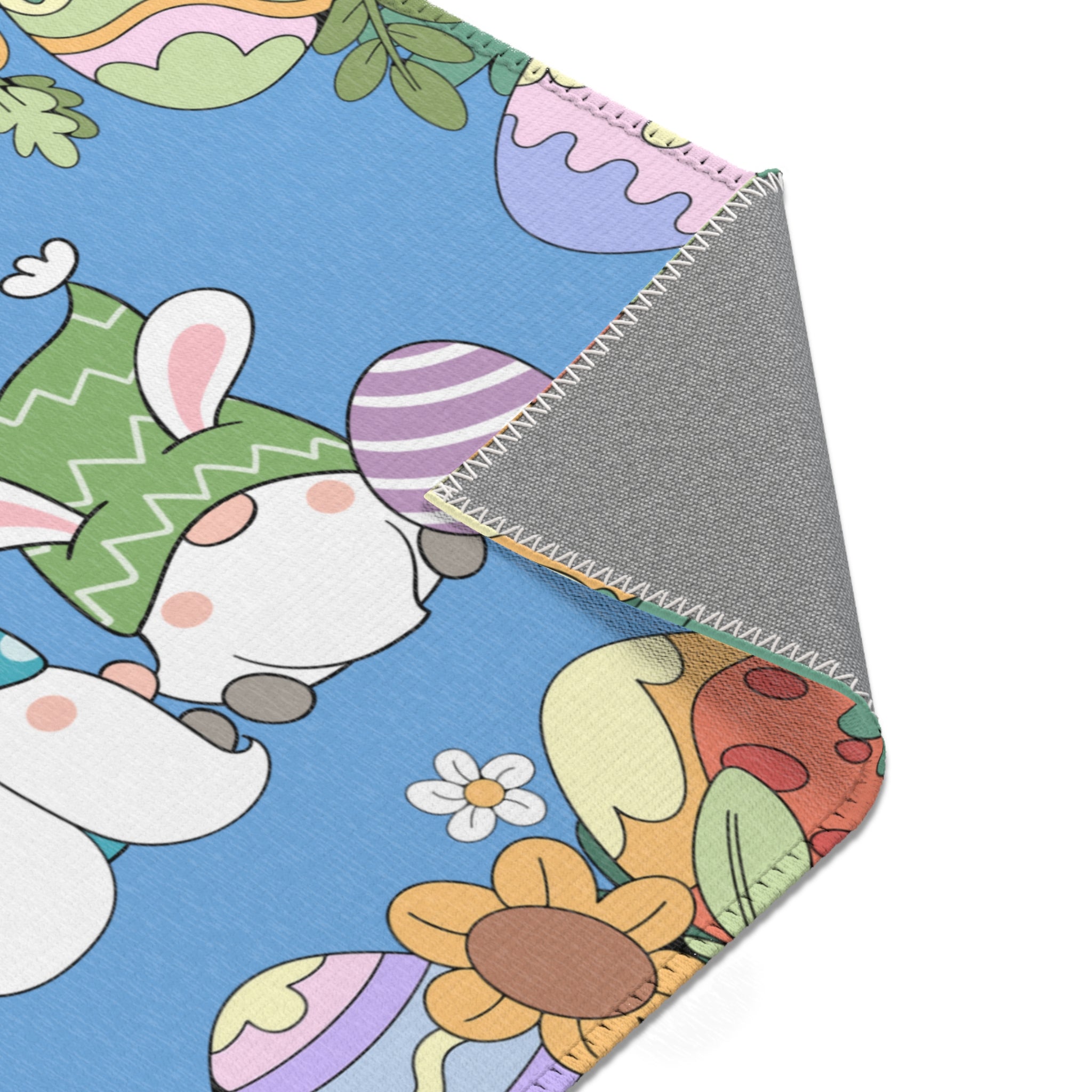 Spring Gnome Easter Doormat