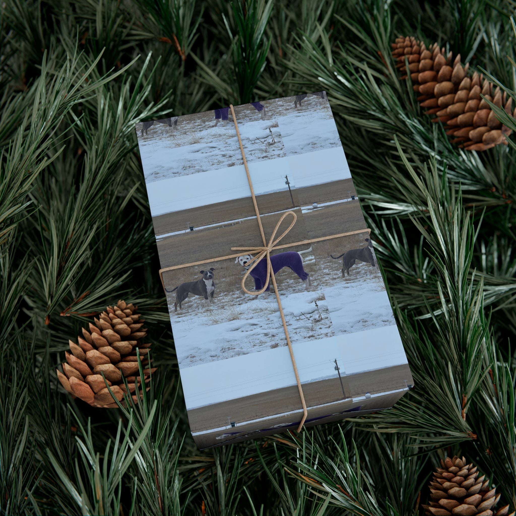 Personalized Gift Wrap Paper