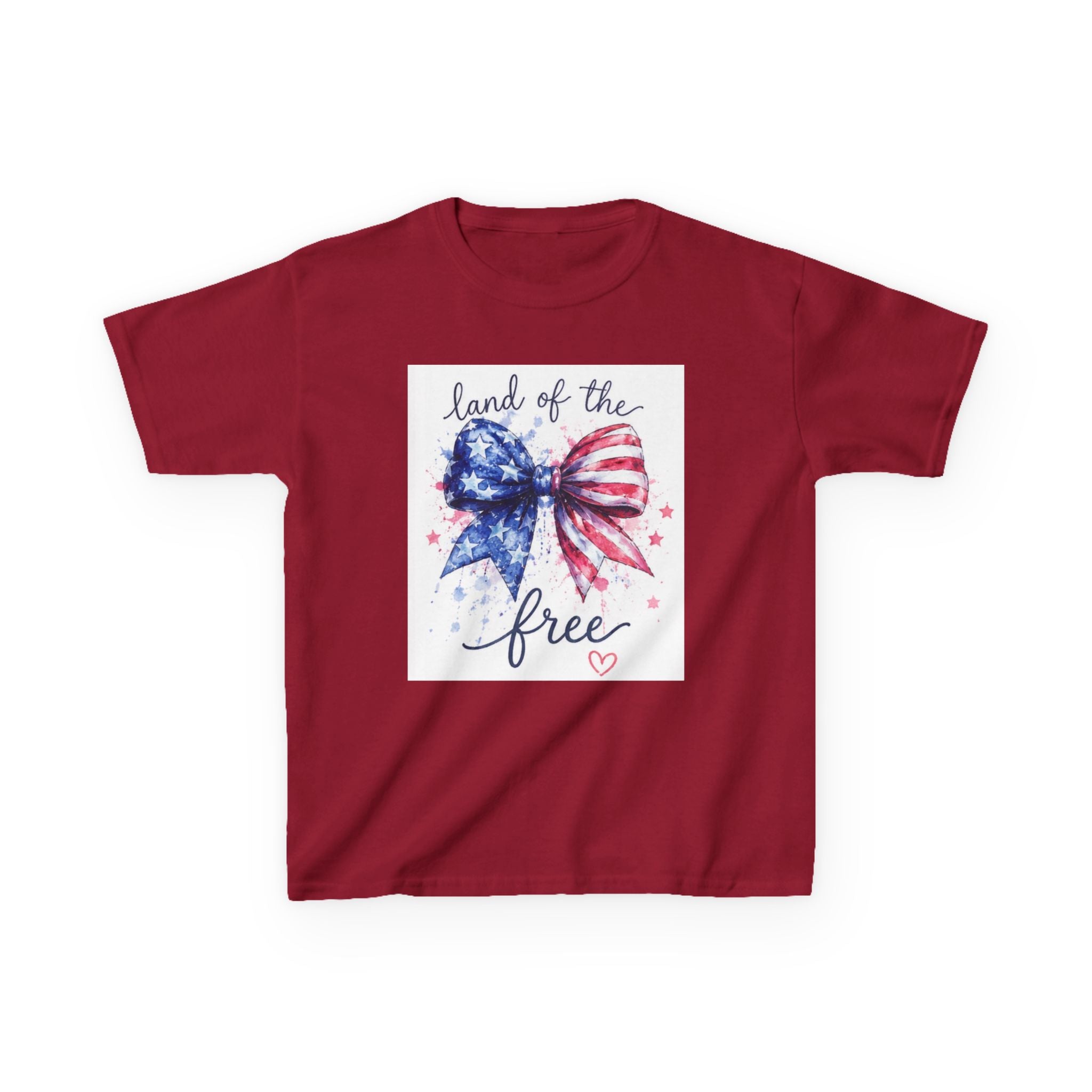 Land of the Free Youth Tee 4’th of July
