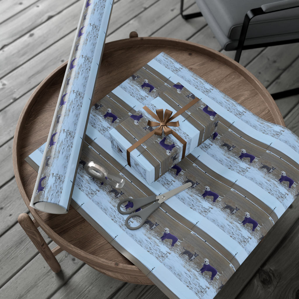 Personalized Gift Wrap Paper